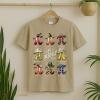 Pi Menu Pi Day 3 T-Shirt thumb 2