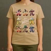 Pi Menu Pi Day 3 T-Shirt thumb 4