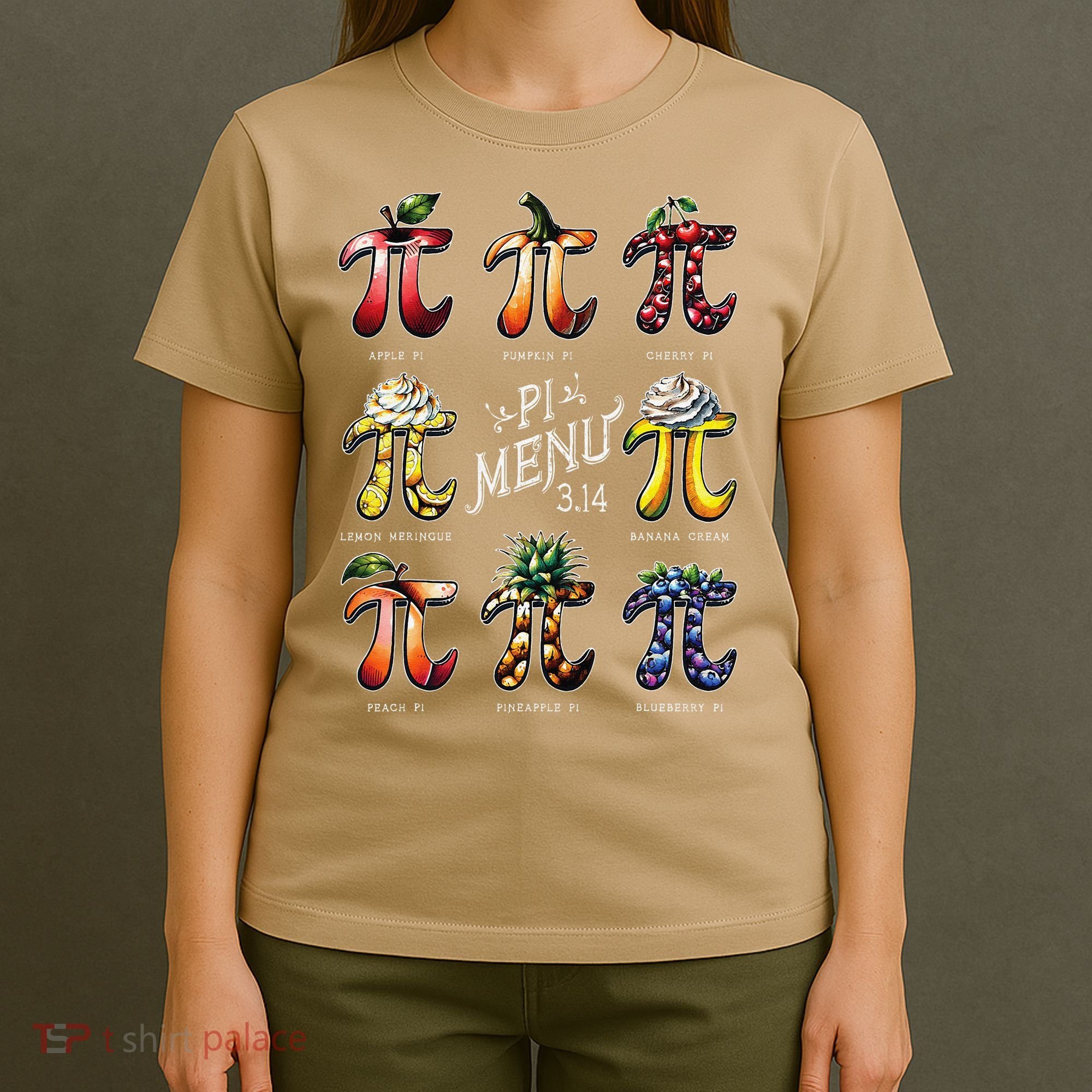 Pi Menu Pi Day 3 T-Shirt