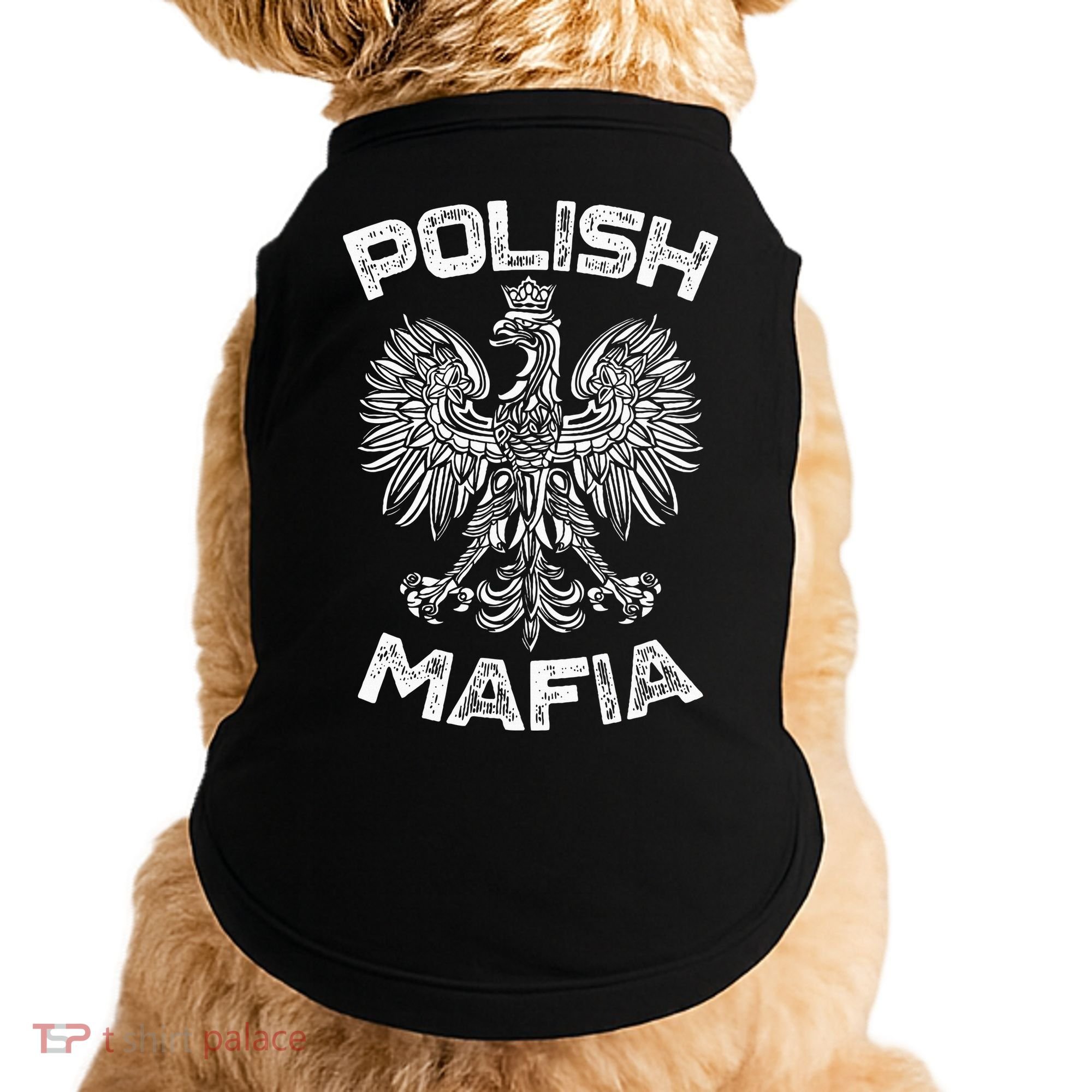 Polish Mafia Poland Polish Eagle Polska Dyngus Day Doggie Tank