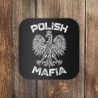 Polish Mafia Poland Polish Eagle Polska Dyngus Day Coaster thumb 0