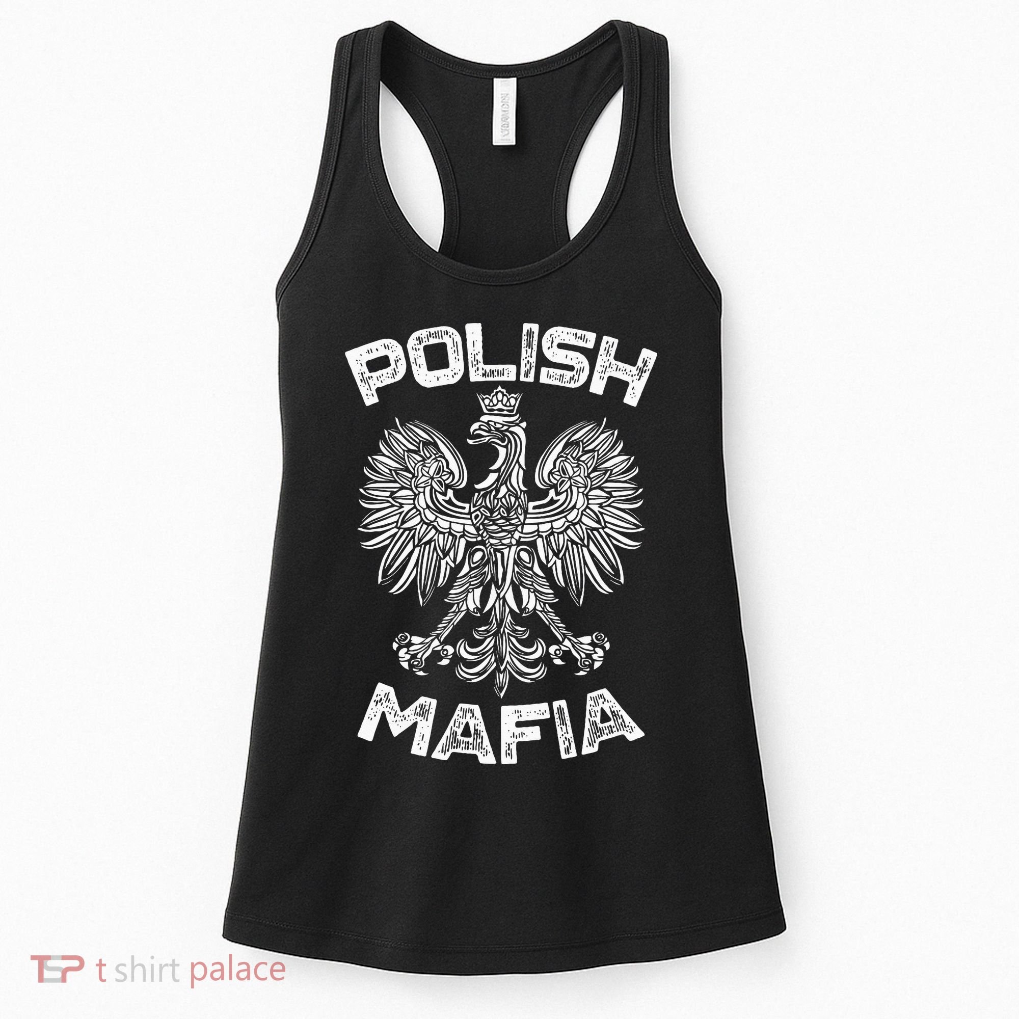 Polish Mafia Poland Polish Eagle Polska Dyngus Day Women's Tank Top