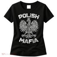 Polish Mafia Poland Polish Eagle Polska Dyngus Day Women's T-Shirt thumb 0