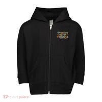 Practice Makes Progress Over Perfection Positive Motivation Toddler Zip Fleece Hoodie thumb 0