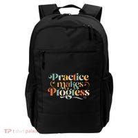 Practice Makes Progress Over Perfection Positive Motivation Backpack thumb 0