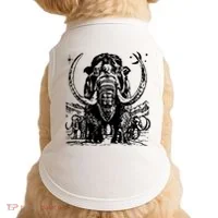 Prehistoric Mammoth Doggie Tank thumb 0