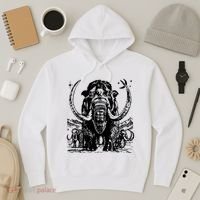 Prehistoric Mammoth Hoodie thumb 3