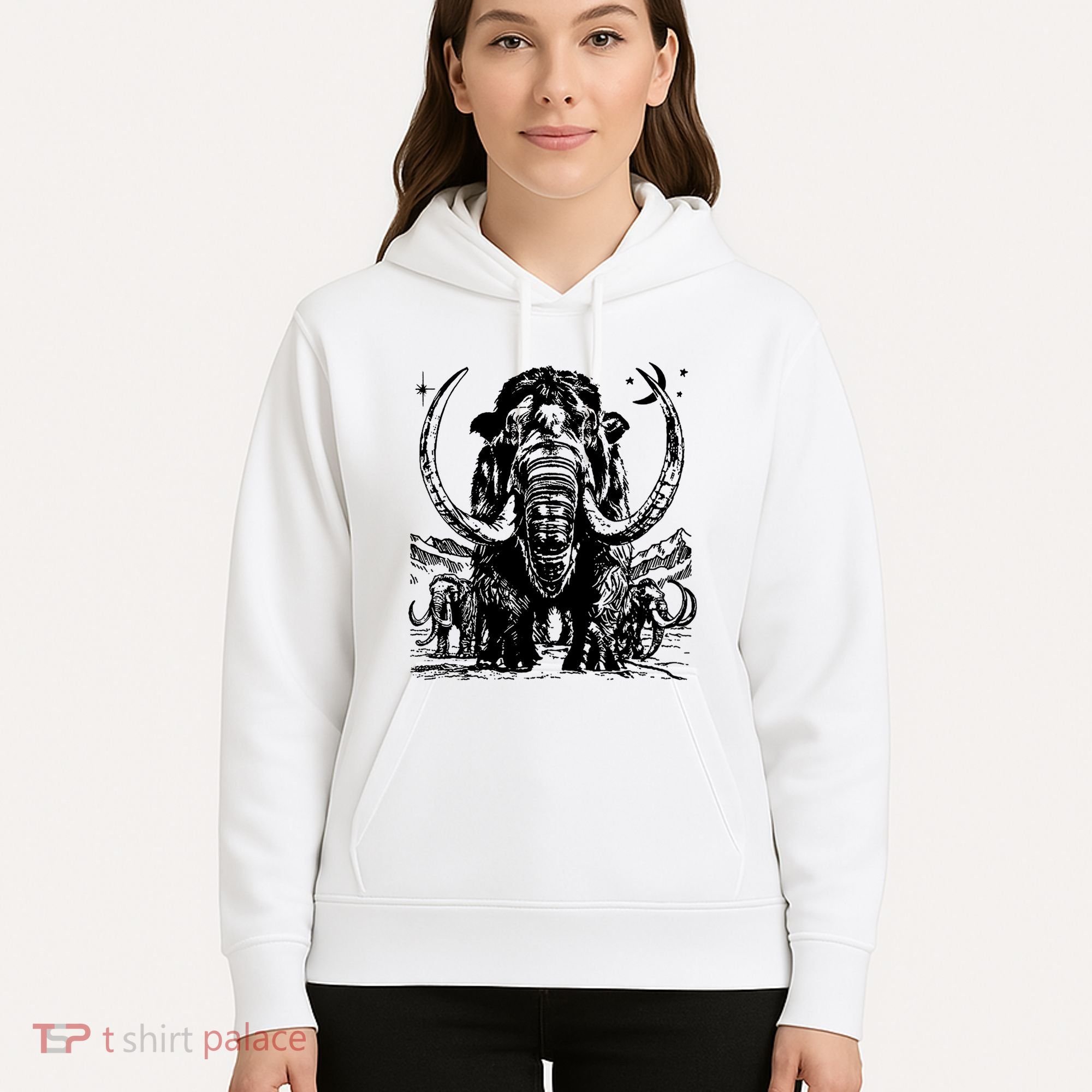 Prehistoric Mammoth Hoodie