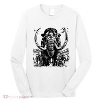 Prehistoric Mammoth Long Sleeve Shirt thumb 0