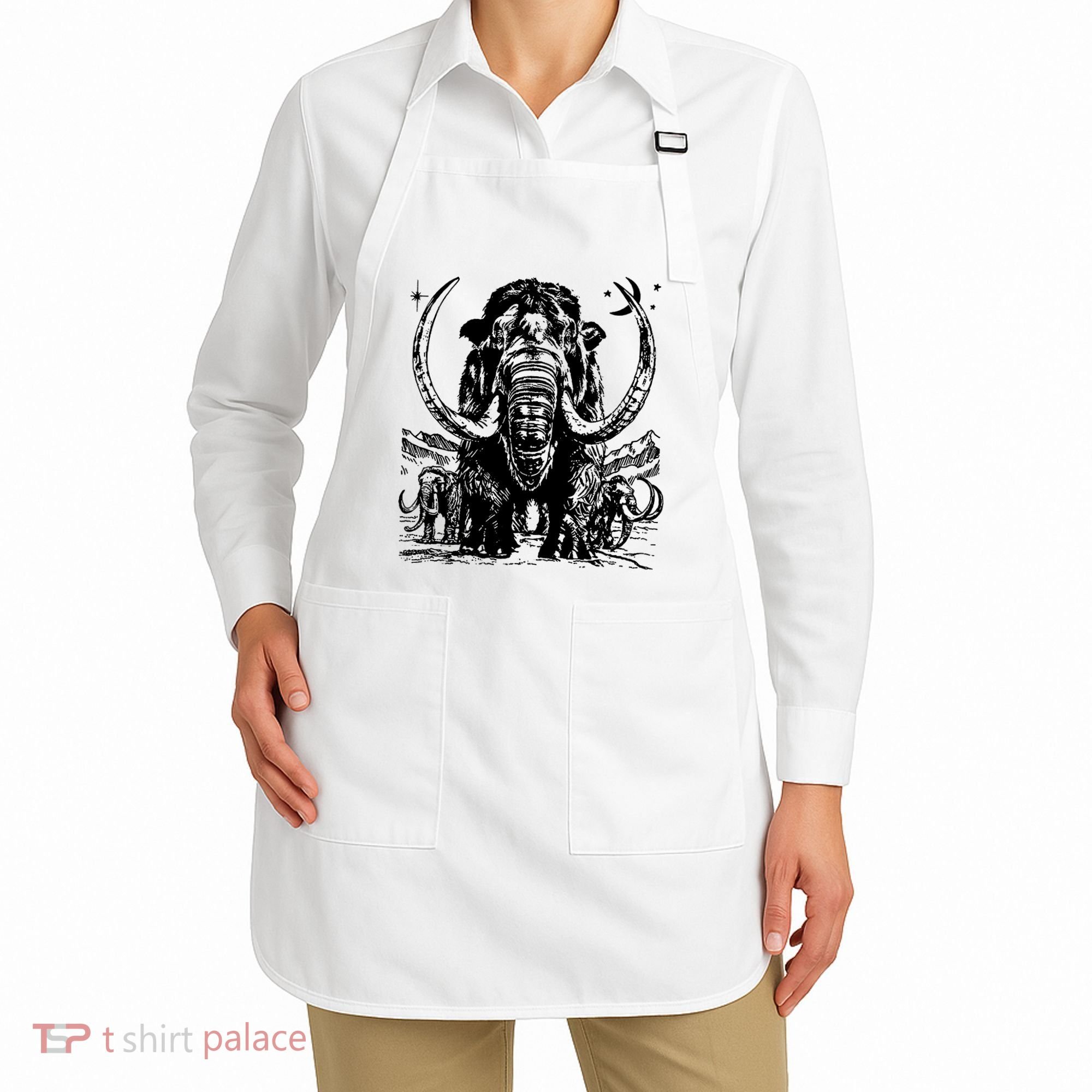 Prehistoric Mammoth Apron