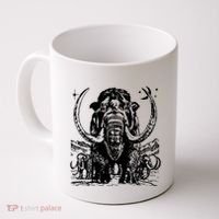 Prehistoric Mammoth Coffee Mug thumb 0