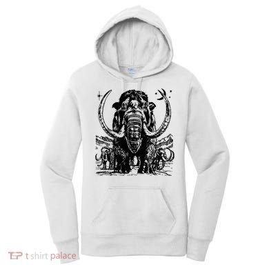 Prehistoric Mammoth Women's Hoodie