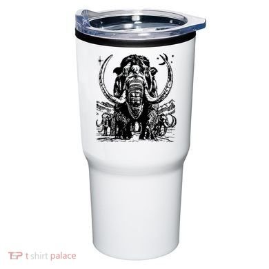 Prehistoric Mammoth Tumbler
