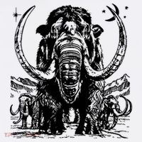 Prehistoric Mammoth Mousepad thumb 1