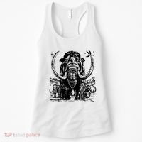 Prehistoric Mammoth Women's Tank Top thumb 0