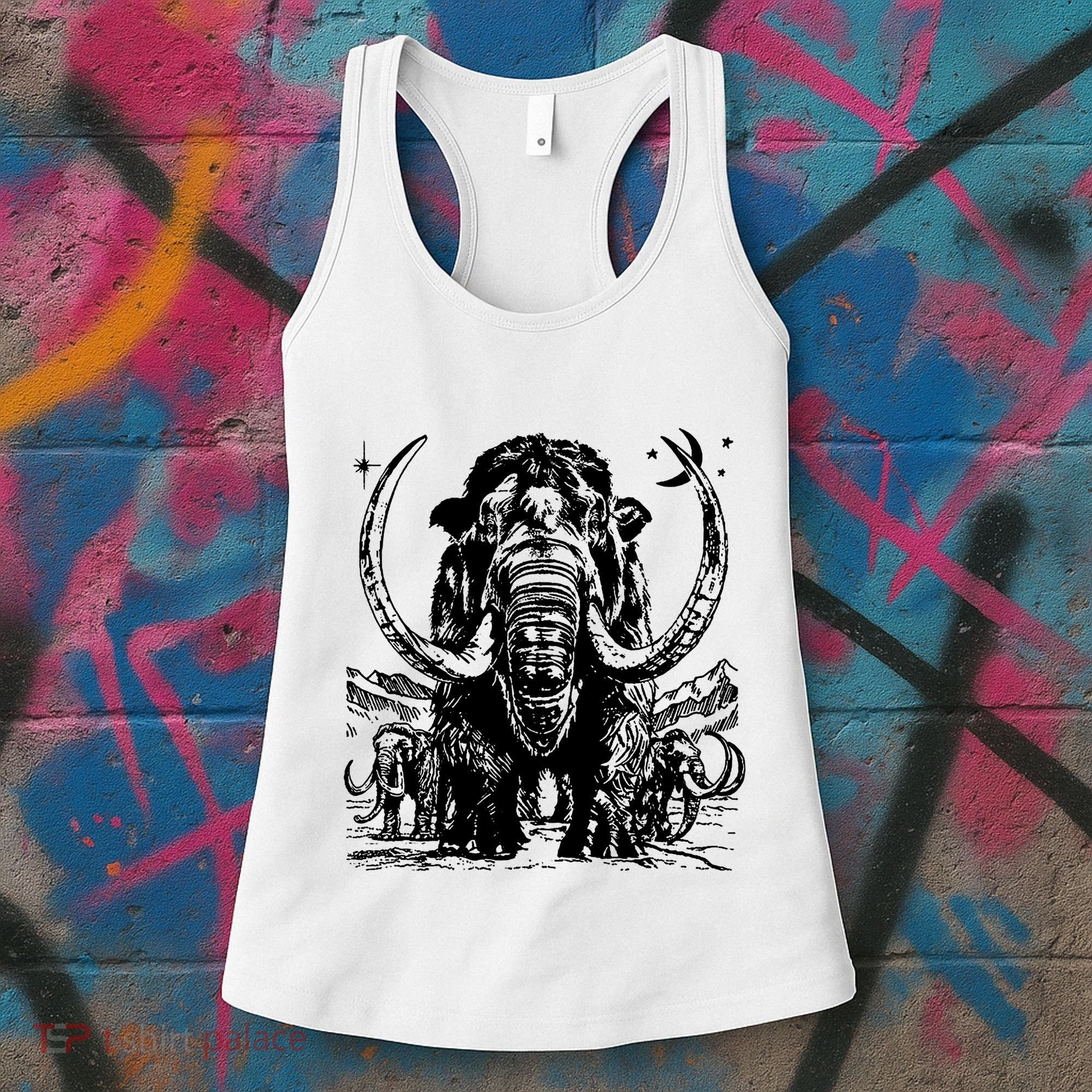 Prehistoric Mammoth Women's Tank Top