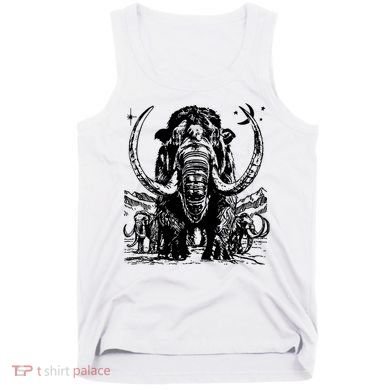Prehistoric Mammoth Tank Top