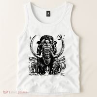 Prehistoric Mammoth Tank Top thumb 2