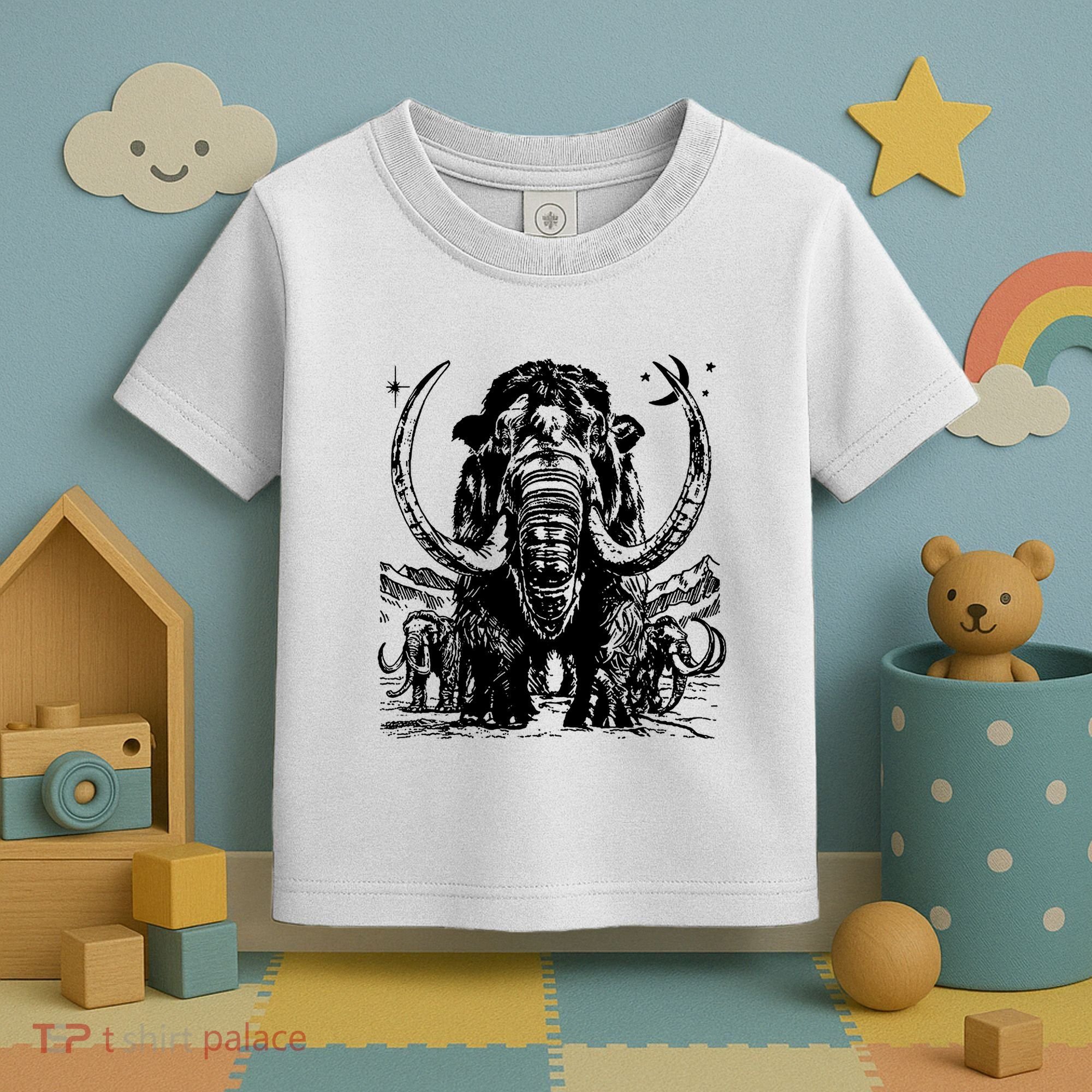 Prehistoric Mammoth Toddler T-Shirt