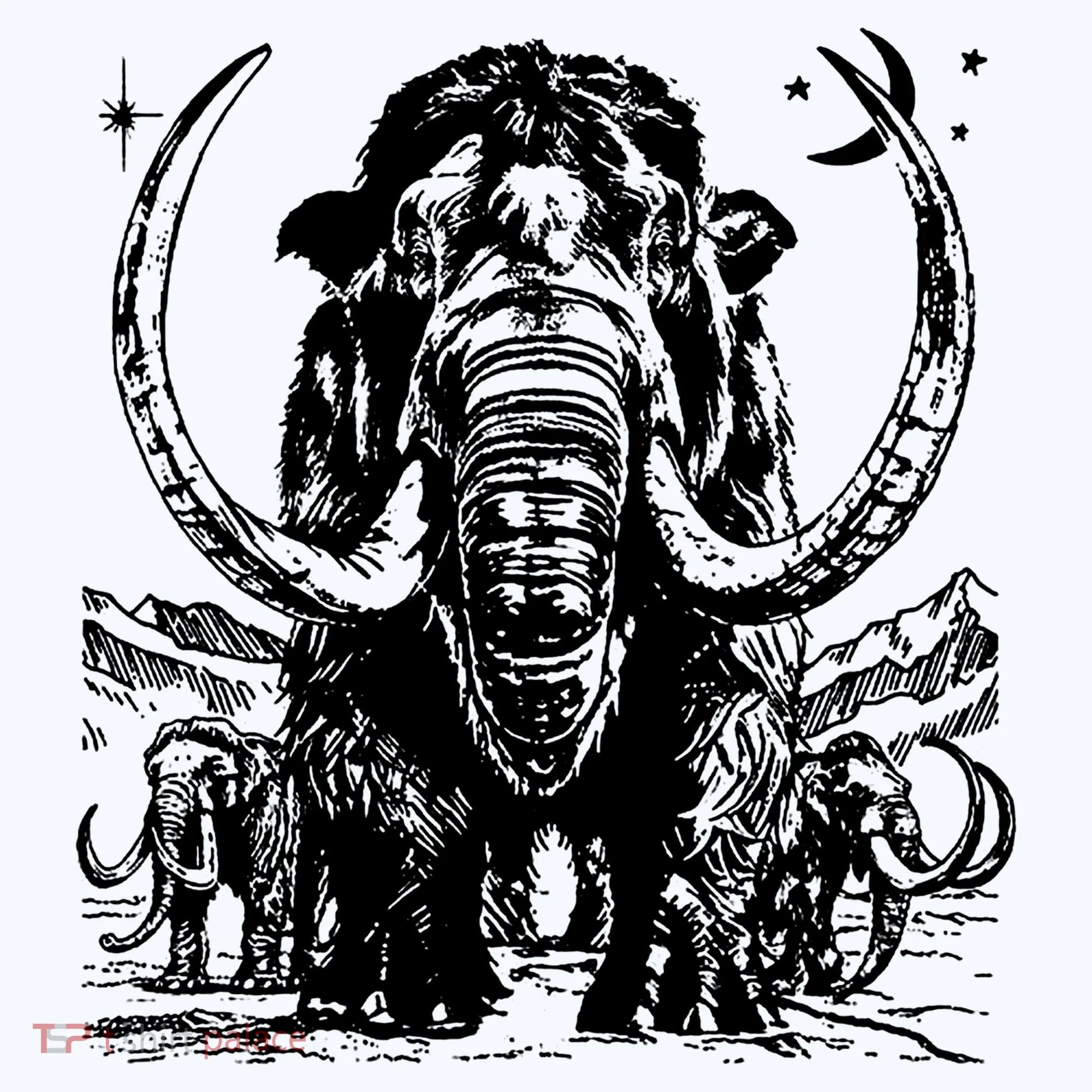 Prehistoric Mammoth Toddler T-Shirt