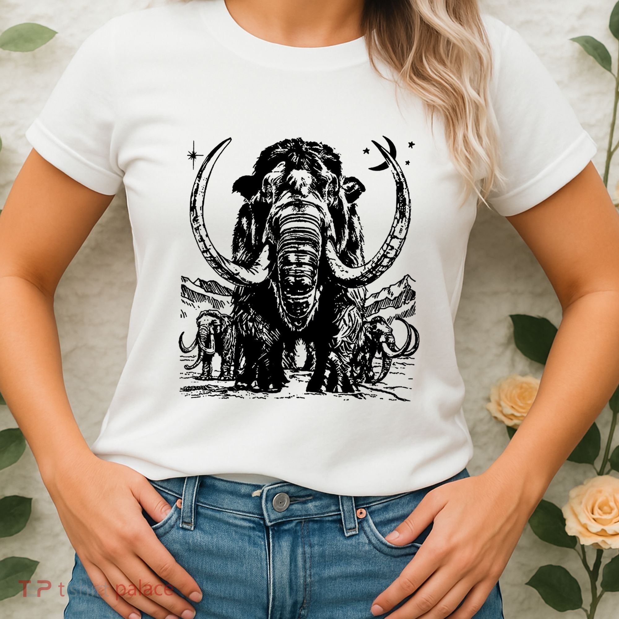 Prehistoric Mammoth Women's T-Shirt