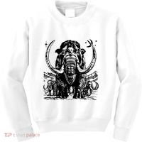 Prehistoric Mammoth Kids Sweatshirt thumb 0