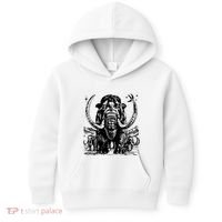 Prehistoric Mammoth Kids Hoodie thumb 0