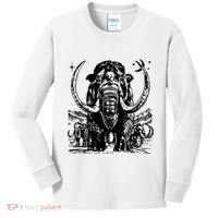 Prehistoric Mammoth Kids Long Sleeve Shirt thumb 0