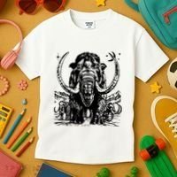 Prehistoric Mammoth Kids T-Shirt thumb 3