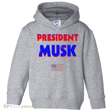 President Musk Toddler Hoodie