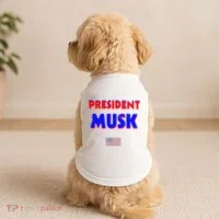 President Musk Doggie Tank thumb 2