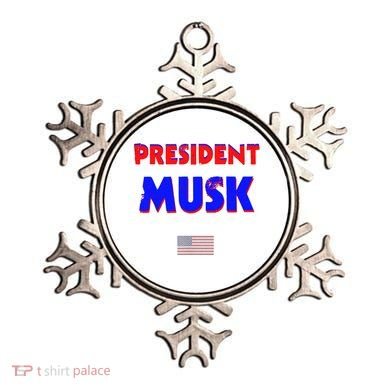President Musk Ornament