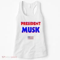 President Musk Women's Tank Top thumb 0