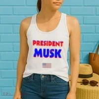 President Musk Women's Tank Top thumb 2
