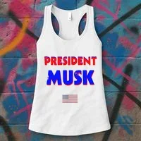 President Musk Women's Tank Top thumb 3