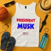 President Musk Tank Top thumb 4