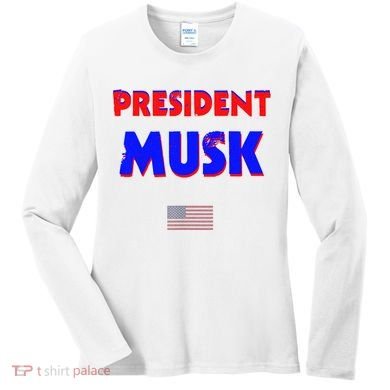 President Musk Women's Long Sleeve Shirt