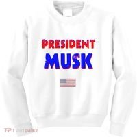 President Musk Kids Sweatshirt thumb 0