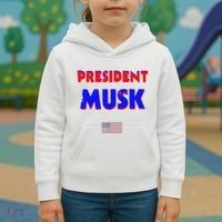 President Musk Kids Hoodie thumb 3