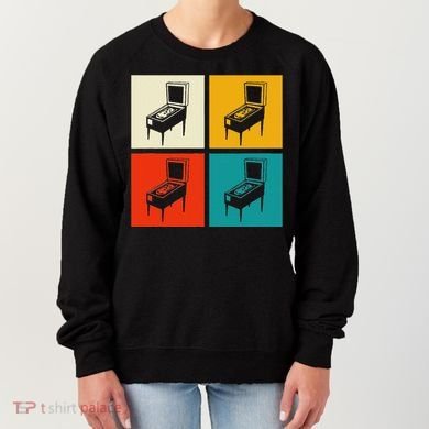Pinball Machine Pinball Player Retro Women's Sweatshirt