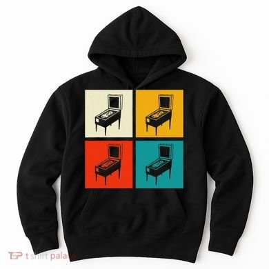 Pinball Machine Pinball Player Retro Hoodie