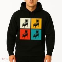 Pinball Machine Pinball Player Retro Hoodie thumb 2