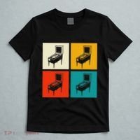 Pinball Machine Pinball Player Retro T-Shirt thumb 5
