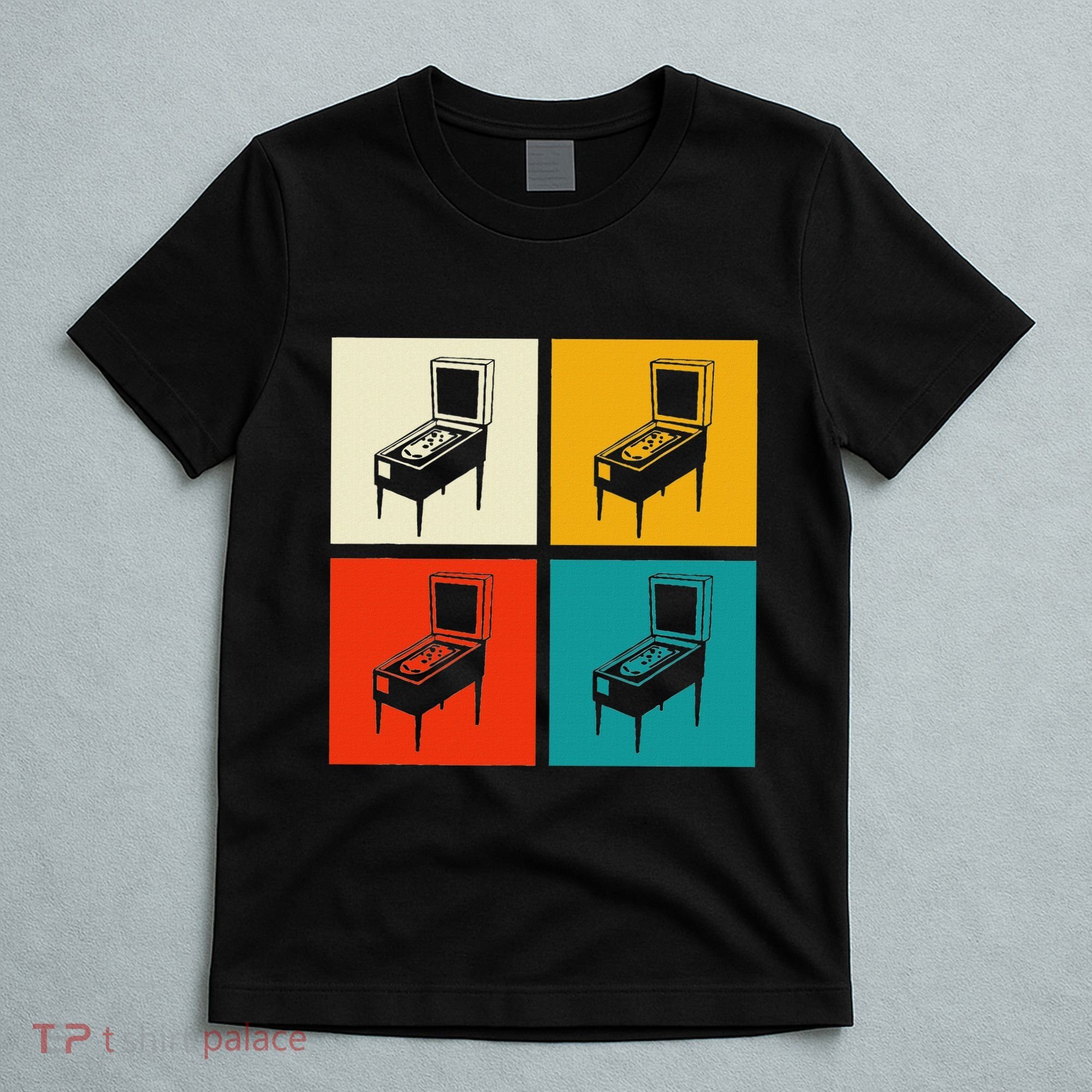 Pinball Machine Pinball Player Retro T-Shirt