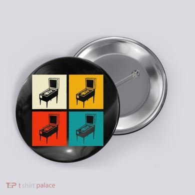 Pinball Machine Pinball Player Retro Button