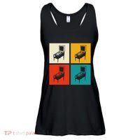 Pinball Machine Pinball Player Retro Ladies Essential Flowy Tank thumb 0