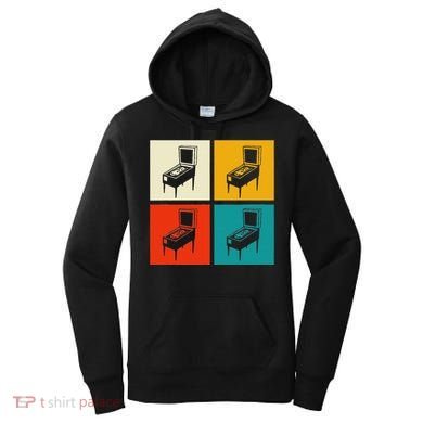 Pinball Machine Pinball Player Retro Women's Hoodie
