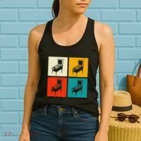 Pinball Machine Pinball Player Retro Women's Tank Top thumb 2