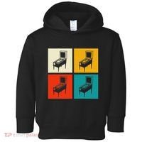 Pinball Machine Pinball Player Retro Toddler Hoodie thumb 0