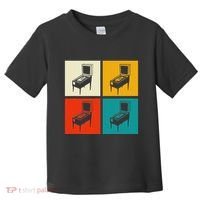 Pinball Machine Pinball Player Retro Toddler T-Shirt thumb 0